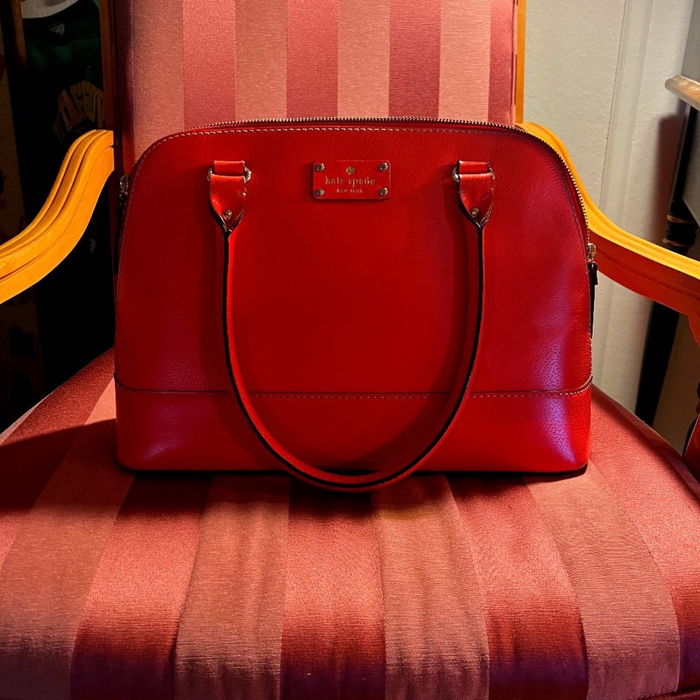 Orange Kate Spade Purse